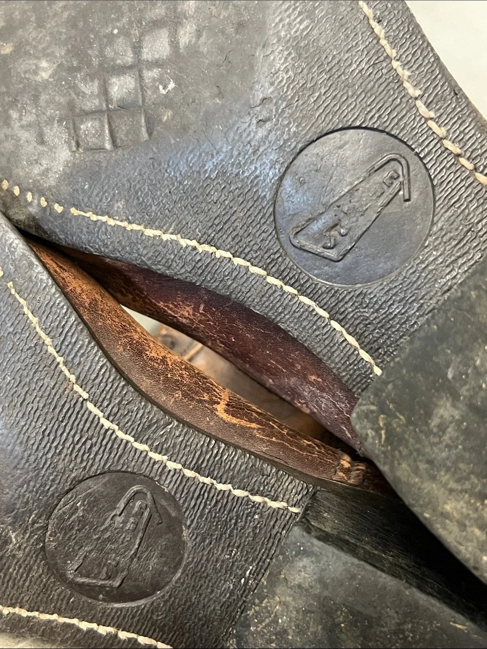 Brown Distressed Leather Ankle Boots - Men's Western Booties